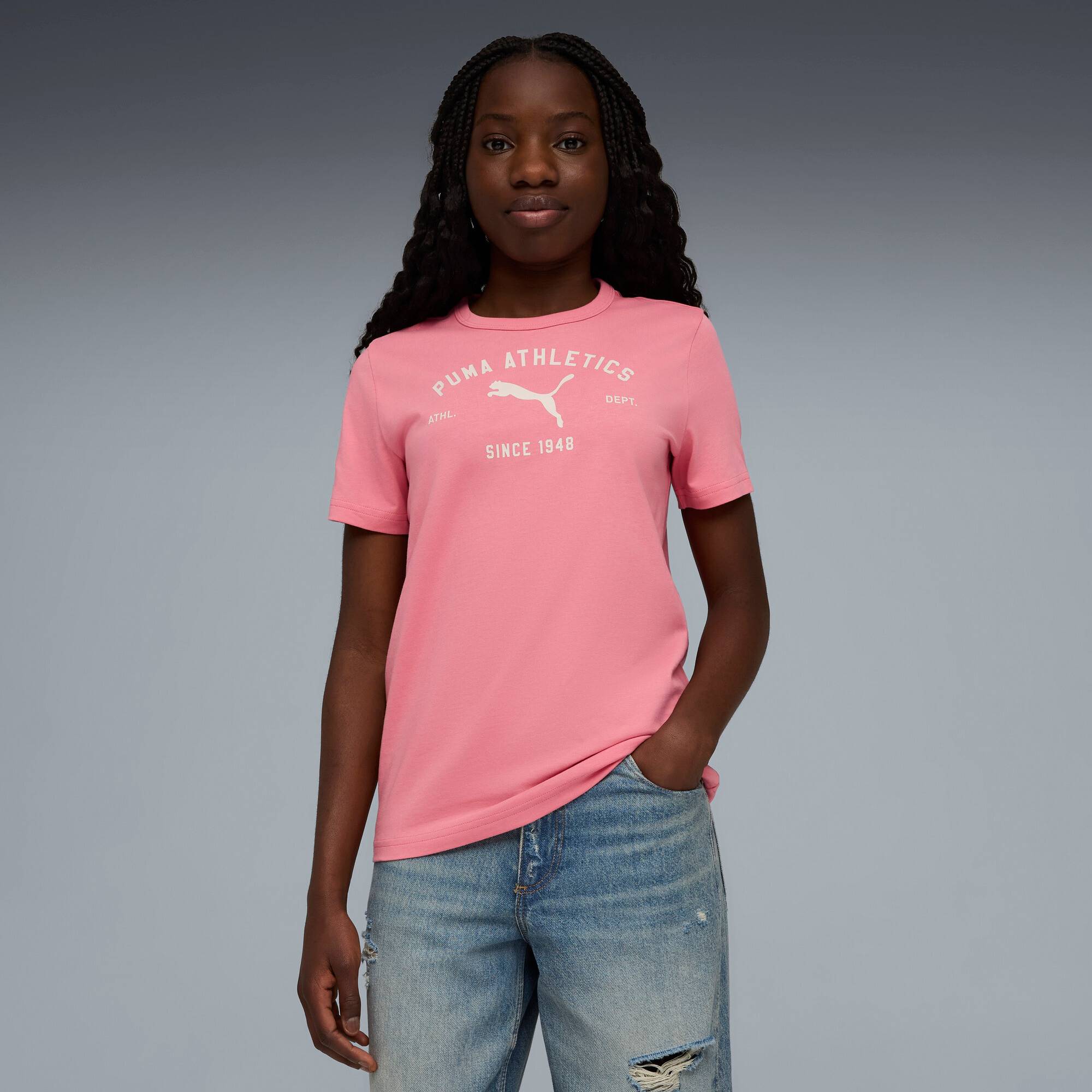 Puma Tryckt Class T-shirt - Rosa