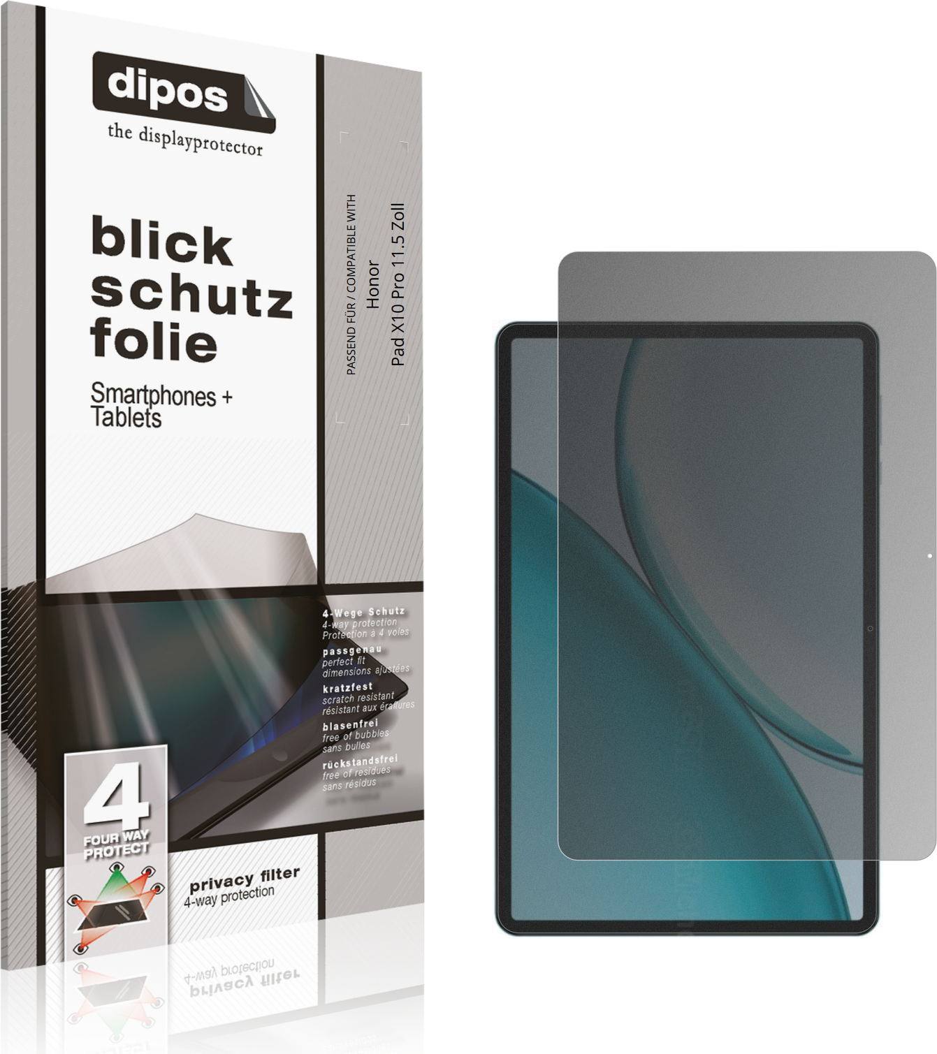 Dipos Screen Protector For Honor Pad X10 Pro Privacy Filter