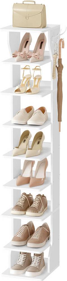 Boxxx LEDREM Slim Narrow Storage Organiser Shoe Rack