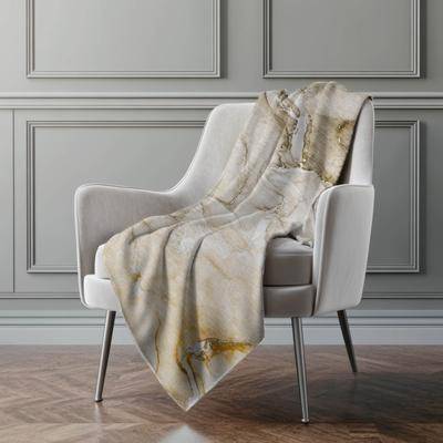 Addison Rugs Premium Machine Washable Modern Abstract Sherpa Throw Blanket Blankets