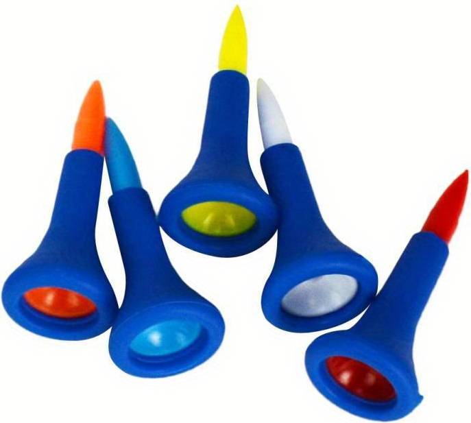 Temu Golf Soft Rubber Tee 4.2 Random