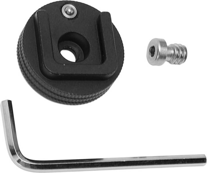 1/4 Inch Cold Shoe Mount Adapter