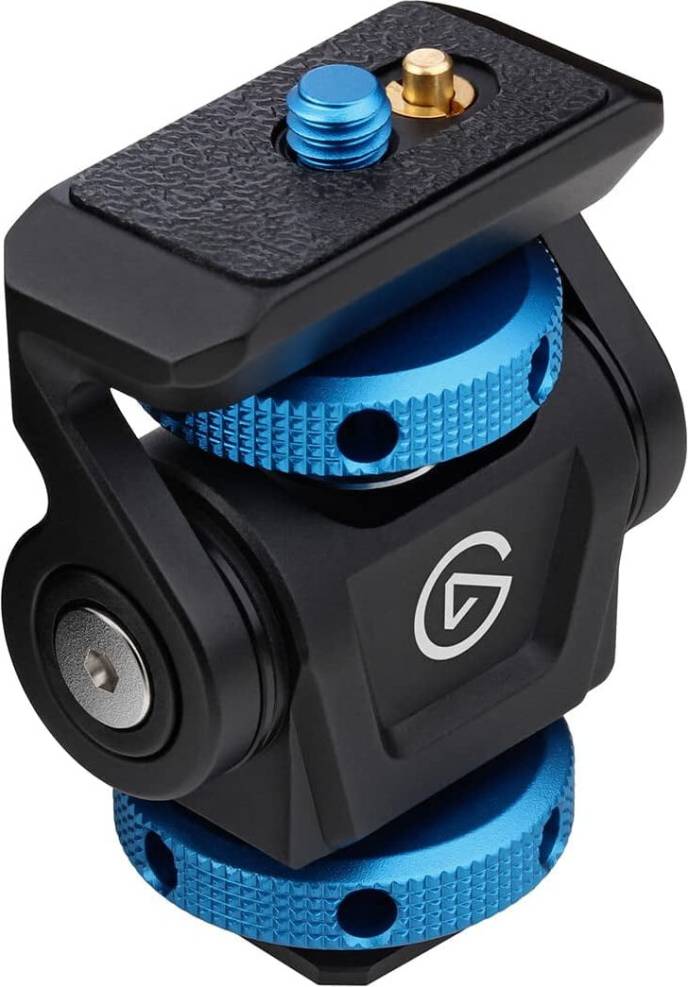 Cold Shoe Adjustable Â¼ Inch Thread Mount