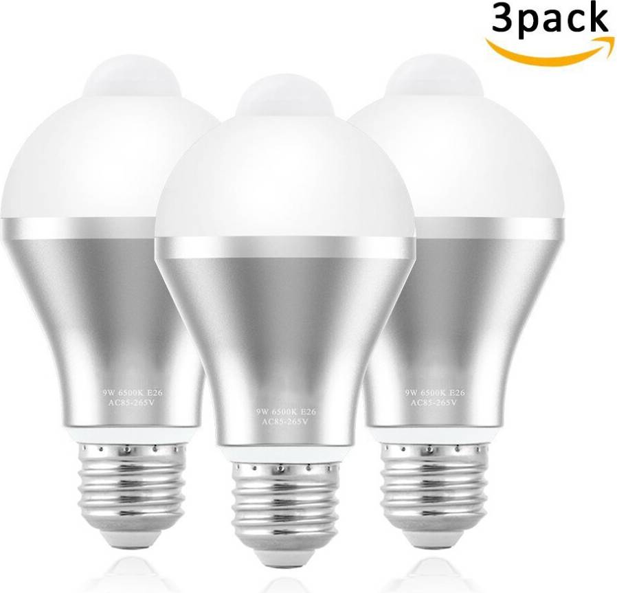 Motion sensor light bulb Motion Sensor Light Bulb 9W Smart PIR LED