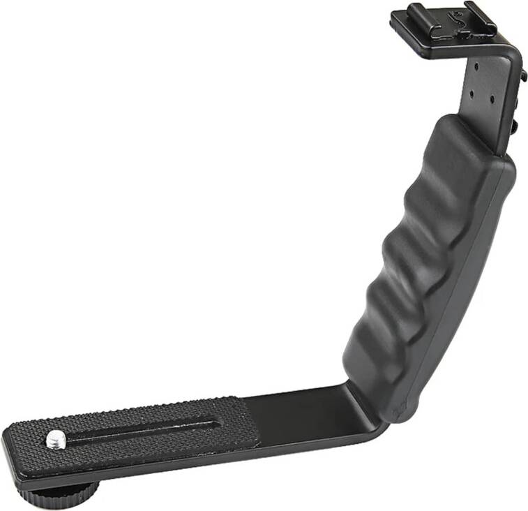 Camera Stabilizer Handle Grip Mounting Extension L-Bracket