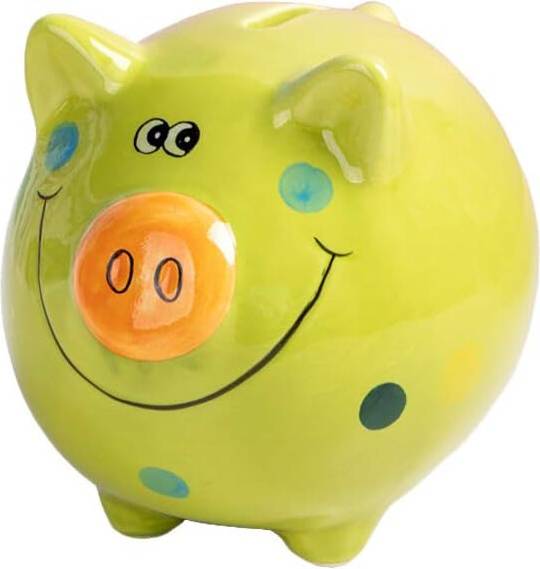 Creative Color Piggy Ceramic Coin Bank