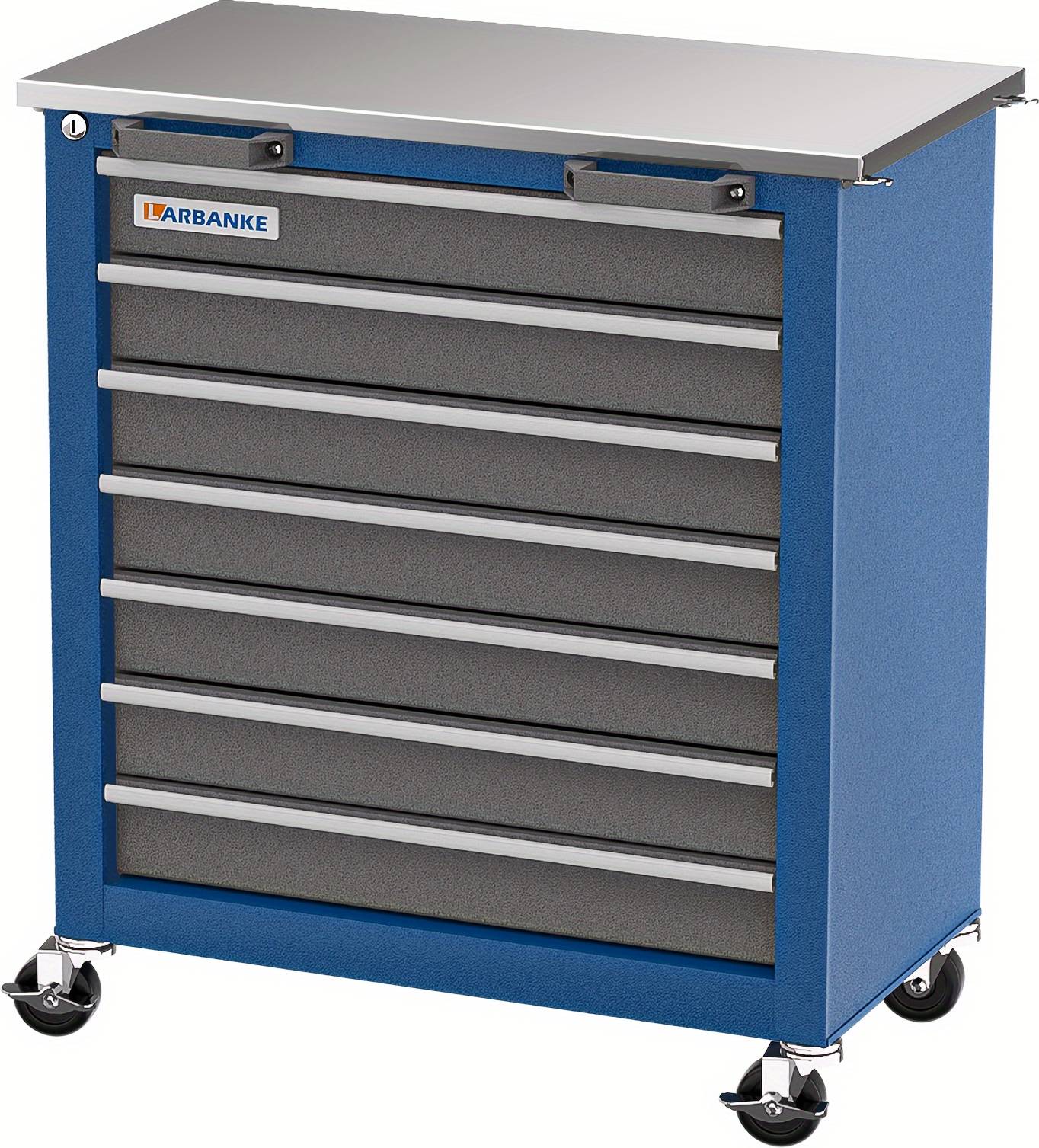 Storage unit on wheels Temu 7-Drawer Versatile Tool Storage Unit