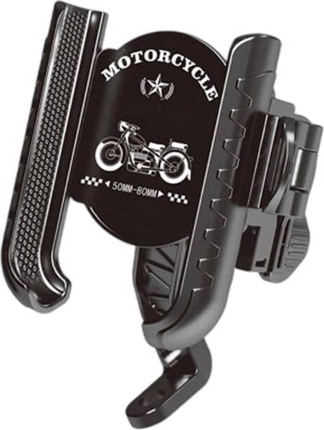Motorcycle Handlebar Rearview Mirror Mount Phone Holder