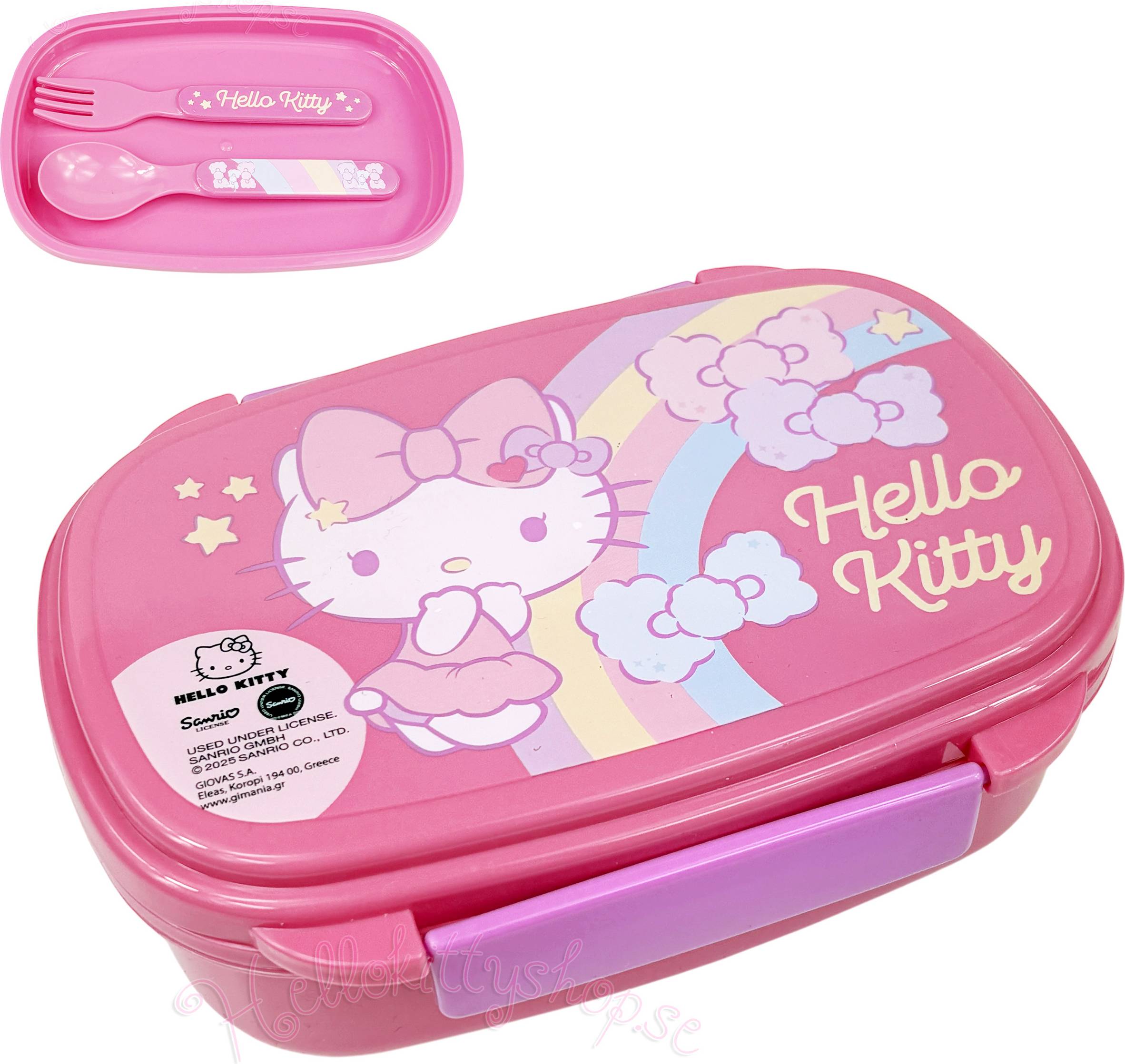 Hello Kitty Matlåda Rosa Rainbow