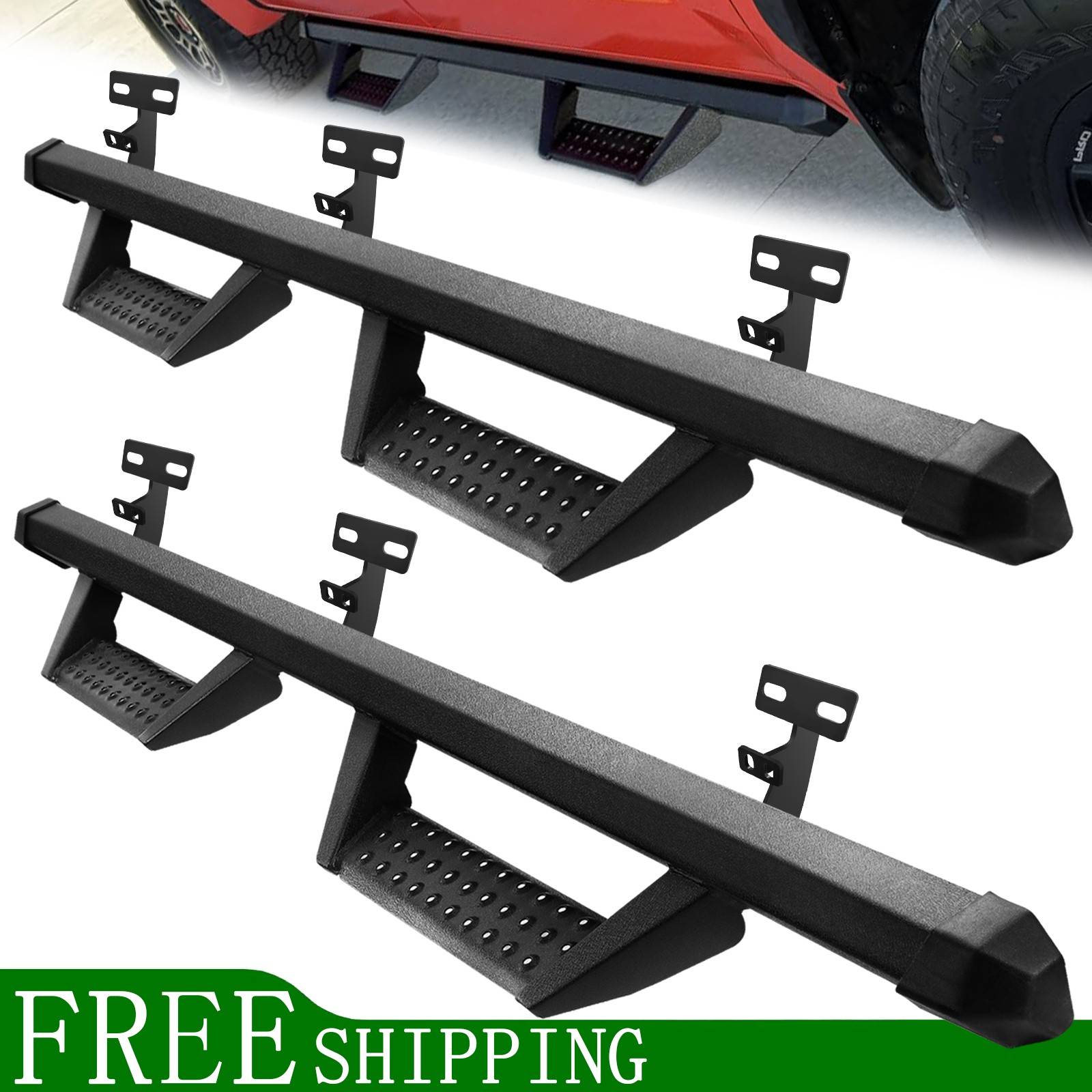 Running boards Drop Step Cab Running Boards Rail