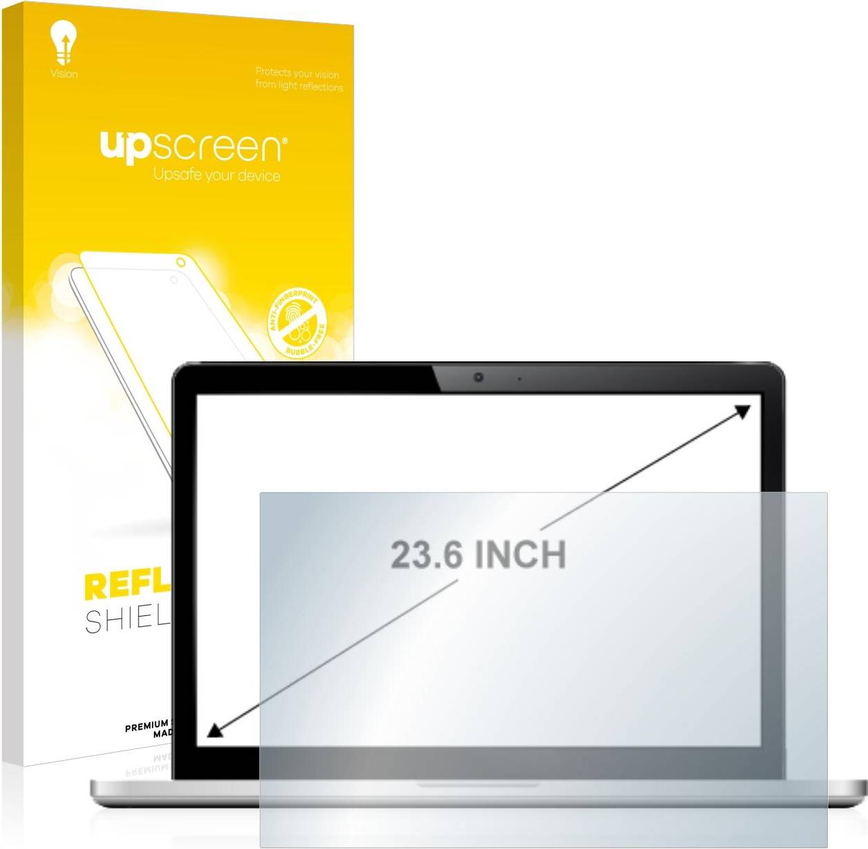 upscreen Reflection Shield Matte Screen Protector 23.6 Inch Monitor