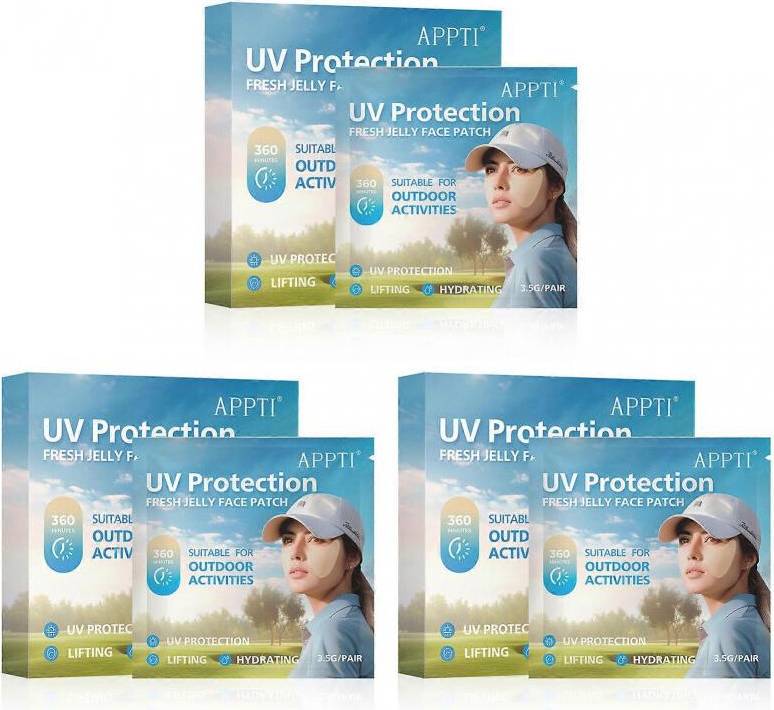 UV Protection Face Patch 3 Boxes