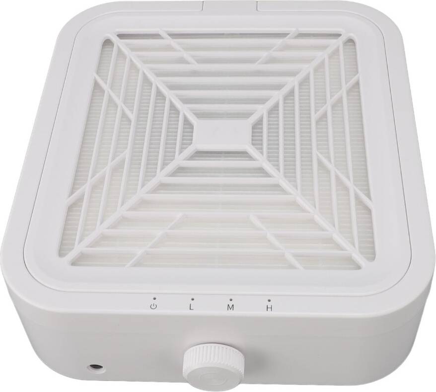 Nail dryer Nail Dust Collector Power Suction Reusable Filter - US Plug