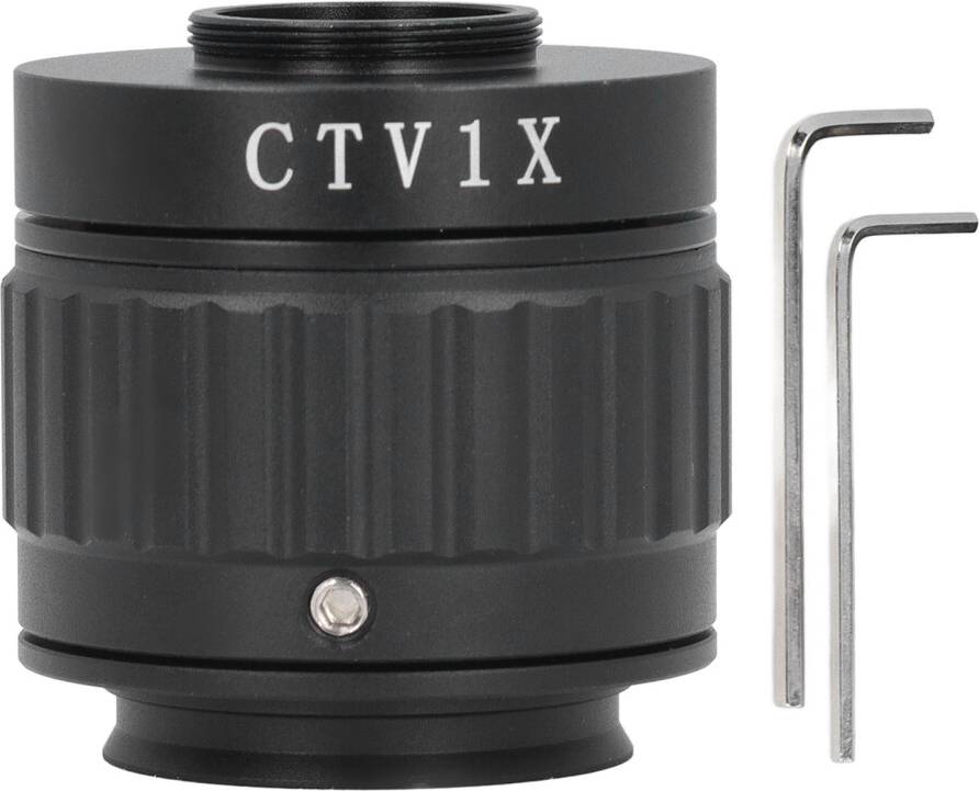 Microscope Camera 1X Focal Adjustable 38mm Lens Mount Adapter