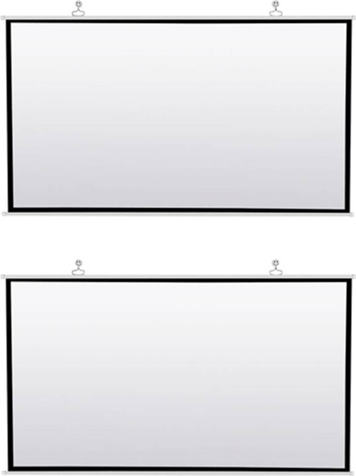 Kepptory 2X Portable Projector Screen 100 Inch