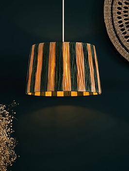 Very Collection Raffia Striped Easy Fit Shade