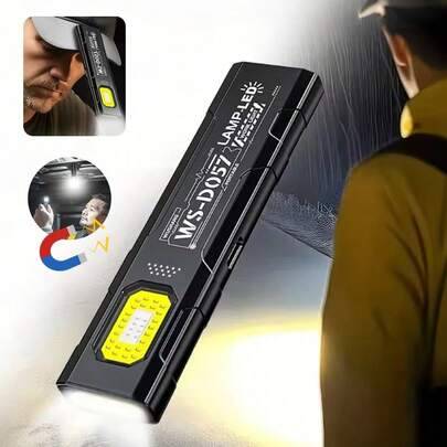 Shein USB Rechargeable LED Cap Clip Flashlight