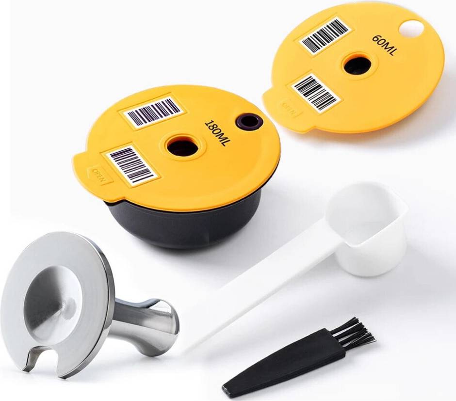 Tassimo happy Refillable Reusable Coffee Capsule Pods 3Pcs