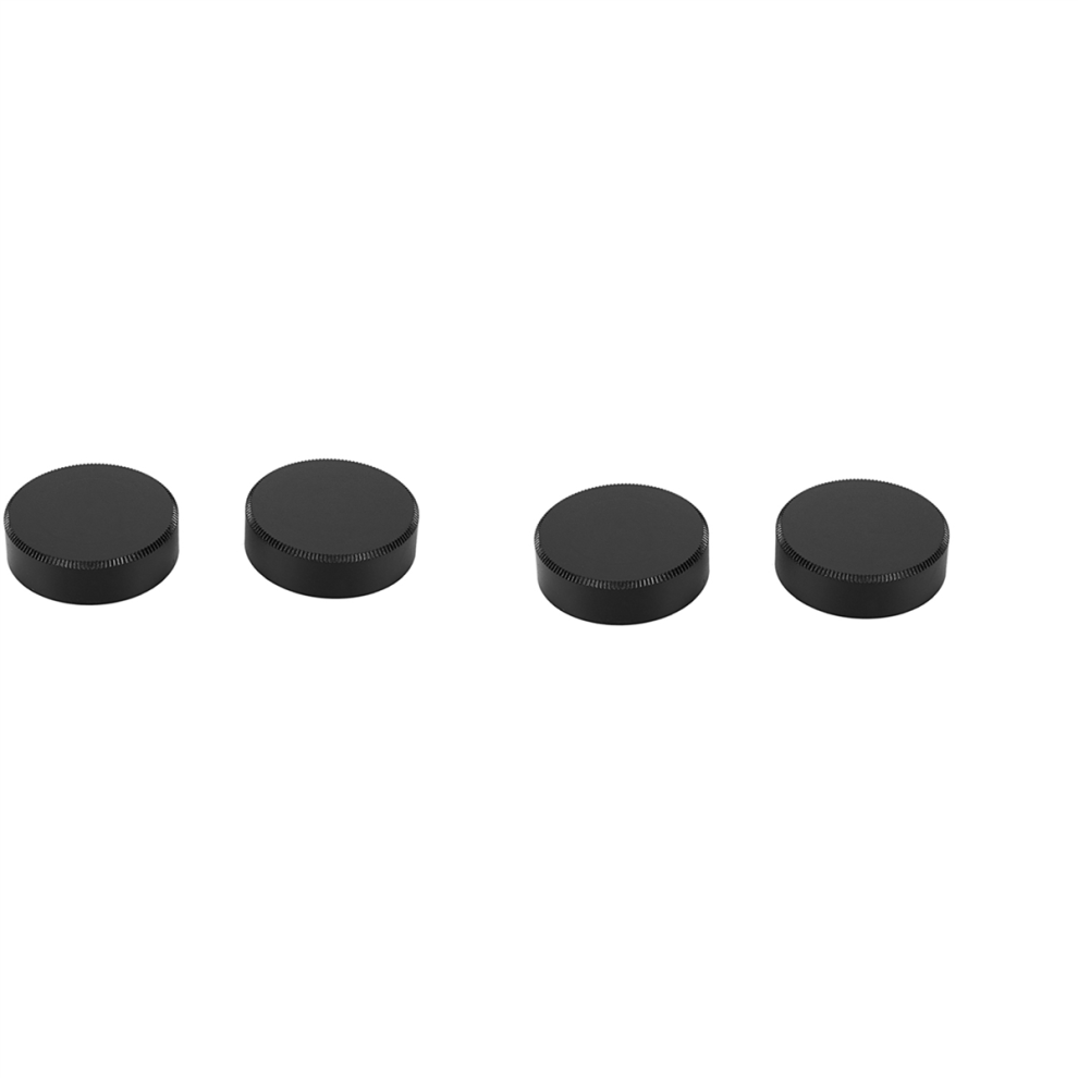 2pcs Metal C Mount Cover Rear Lens Cap
