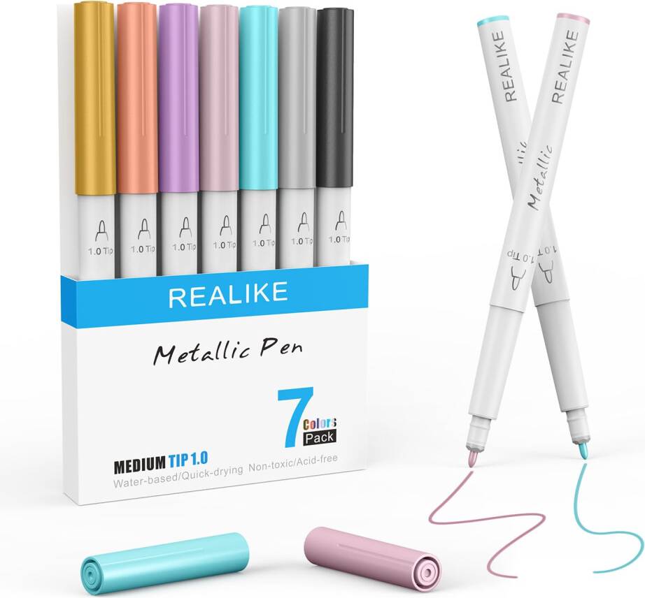 Cricut maker Metallic Pens Compatible with Cricut Maker
