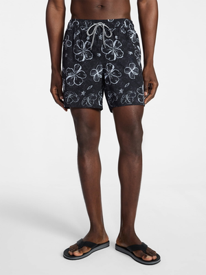 Performance Lined Swim Trunks - Inseam
