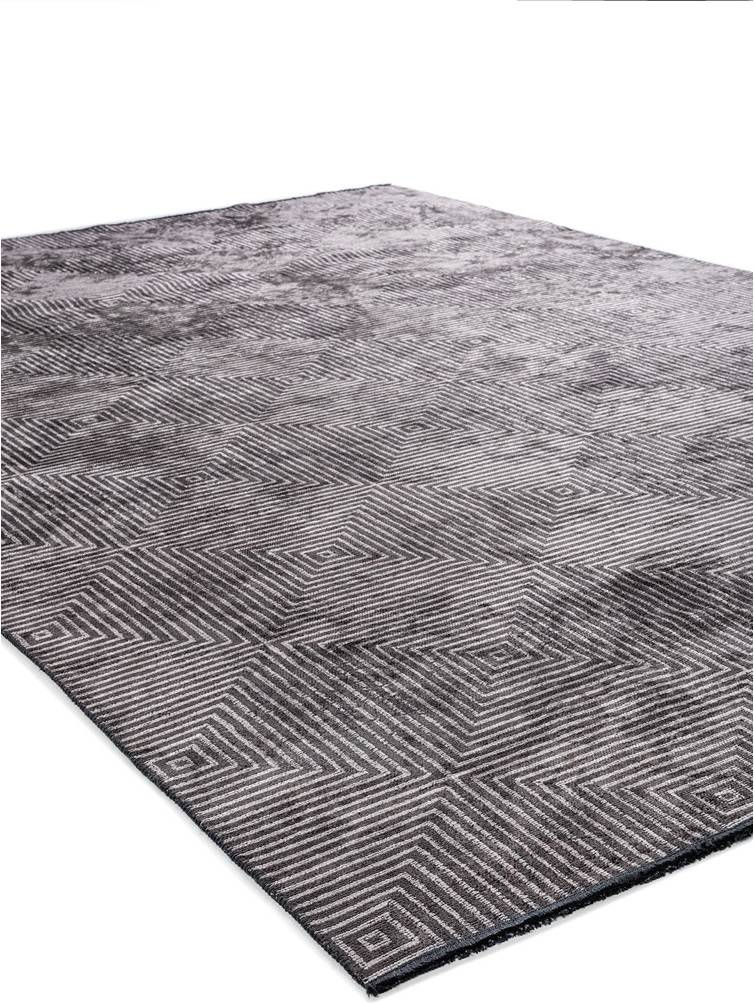 Ebern Designs Geometric Area Rug Rectangle 7'10' x 9'10" Grey