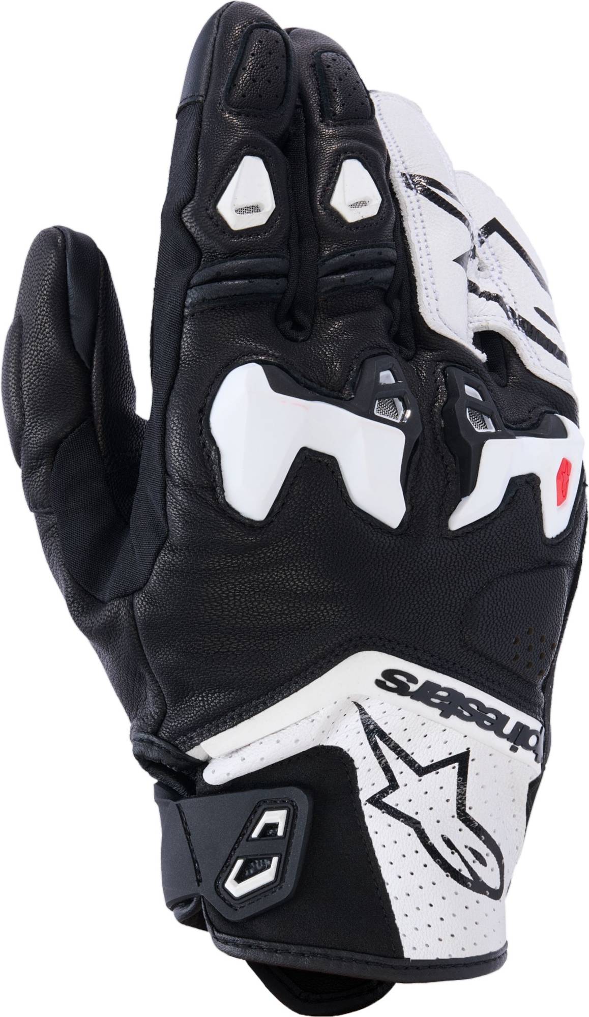 Alpinestars SP-R Tech MC Motorcykelhandskar - Svart/Vit Herr