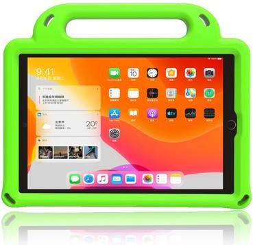 Apple iPad Mini Triangle Pattern Kid Friendly Case Green