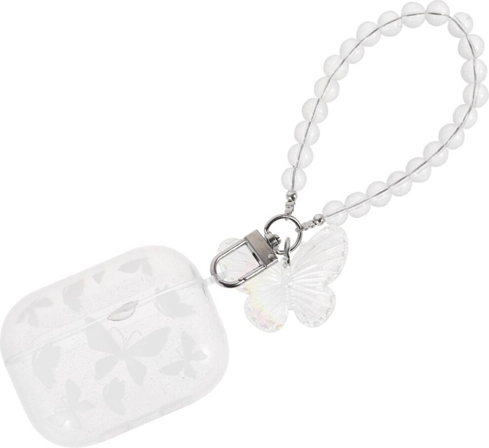 Butterfly Pattern TPU Wireless Earbuds Case