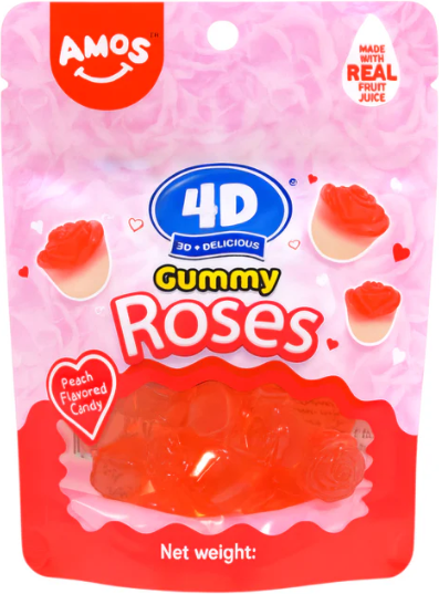 4D Gummy Roses
