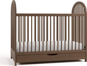 Graco convertible crib Graco 3-In-1 Convertible Crib With Drawer Hazelnut