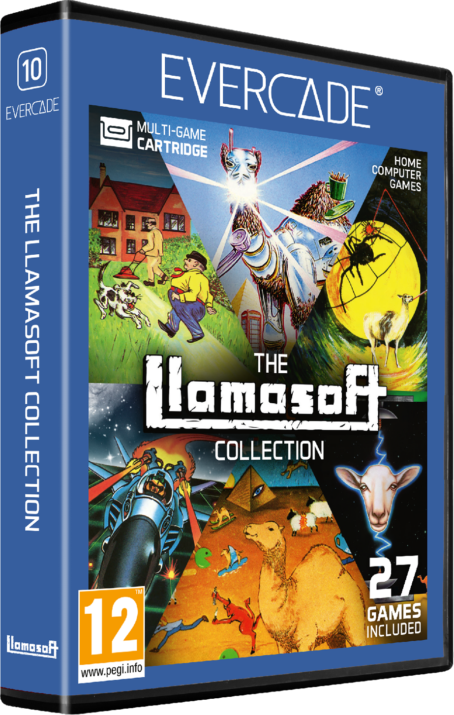 Evercade Jeff Minter Llamasoft Collection
