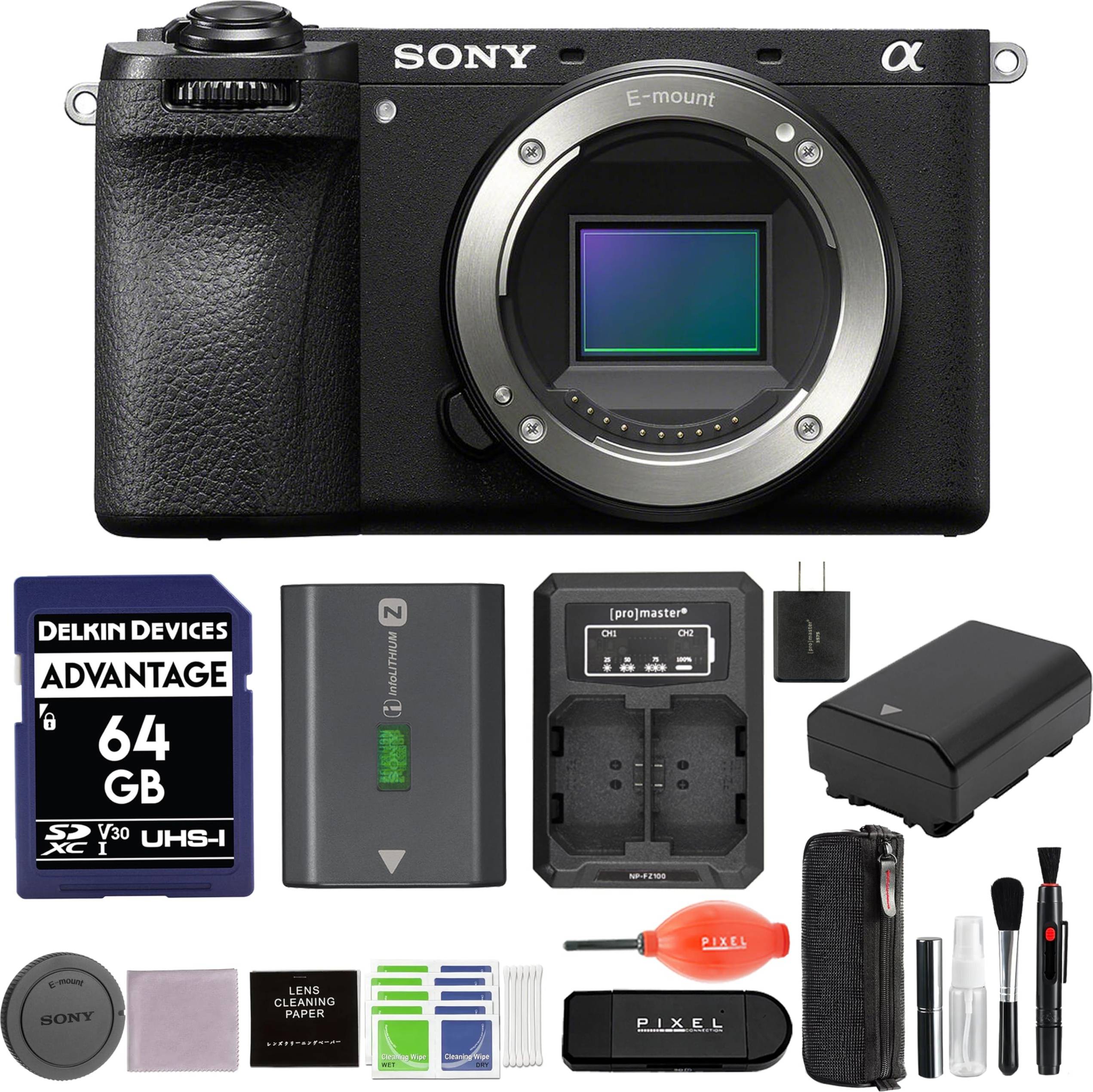 Sony alpha 6700 Sony Alpha A6700 Mirrorless Camera Body Bundle Kit