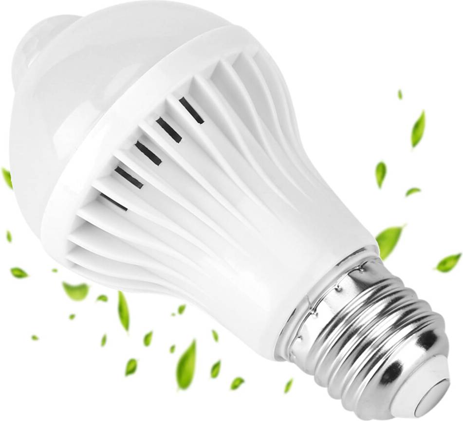 Motion sensor light bulb E27 Motion Sensor Light Bulb Base 5W