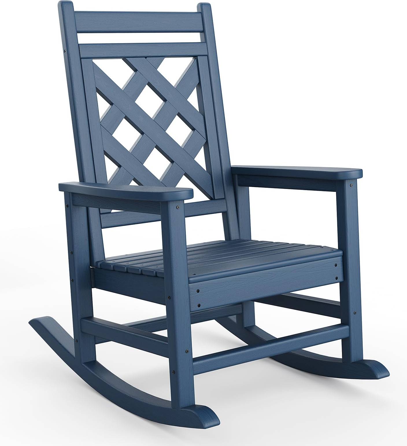 Garvee Adirondack Outdoor Rocking Chair HDPE Porch