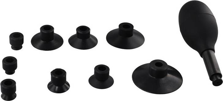 Lens Sucker Kit Eight In One 9 Cups