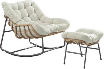 Hailar Outdoor Wicker Rocking Chair