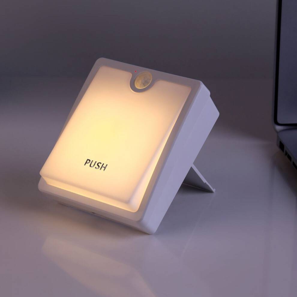 Battery Powered Motion Sensor LED Bed Lamp Night Light