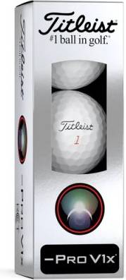 Titleist pro v1x Titleist PRO V1x Left Dash RCT 3-Pack