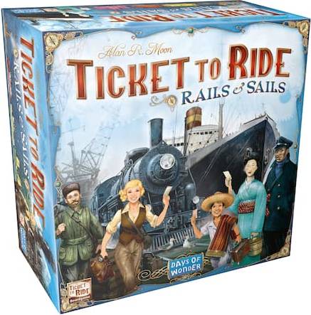 Ticket to ride Days of Wonder Ticket To Ride Rails Sails