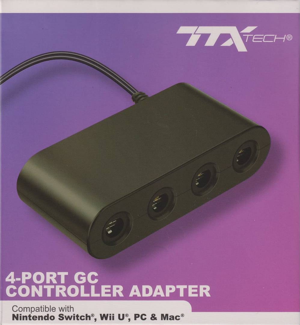 Gamecube TTX Tech TTX Tech 4 Player GameCube Controller Adapter