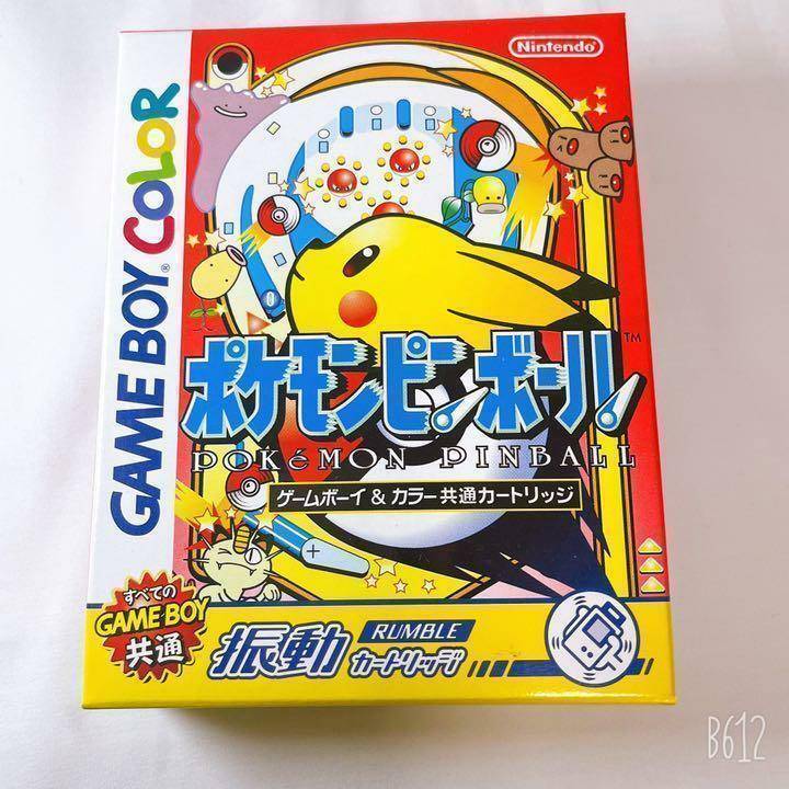 Pinball Nintendo Gameboy Color Pokemon Pinball