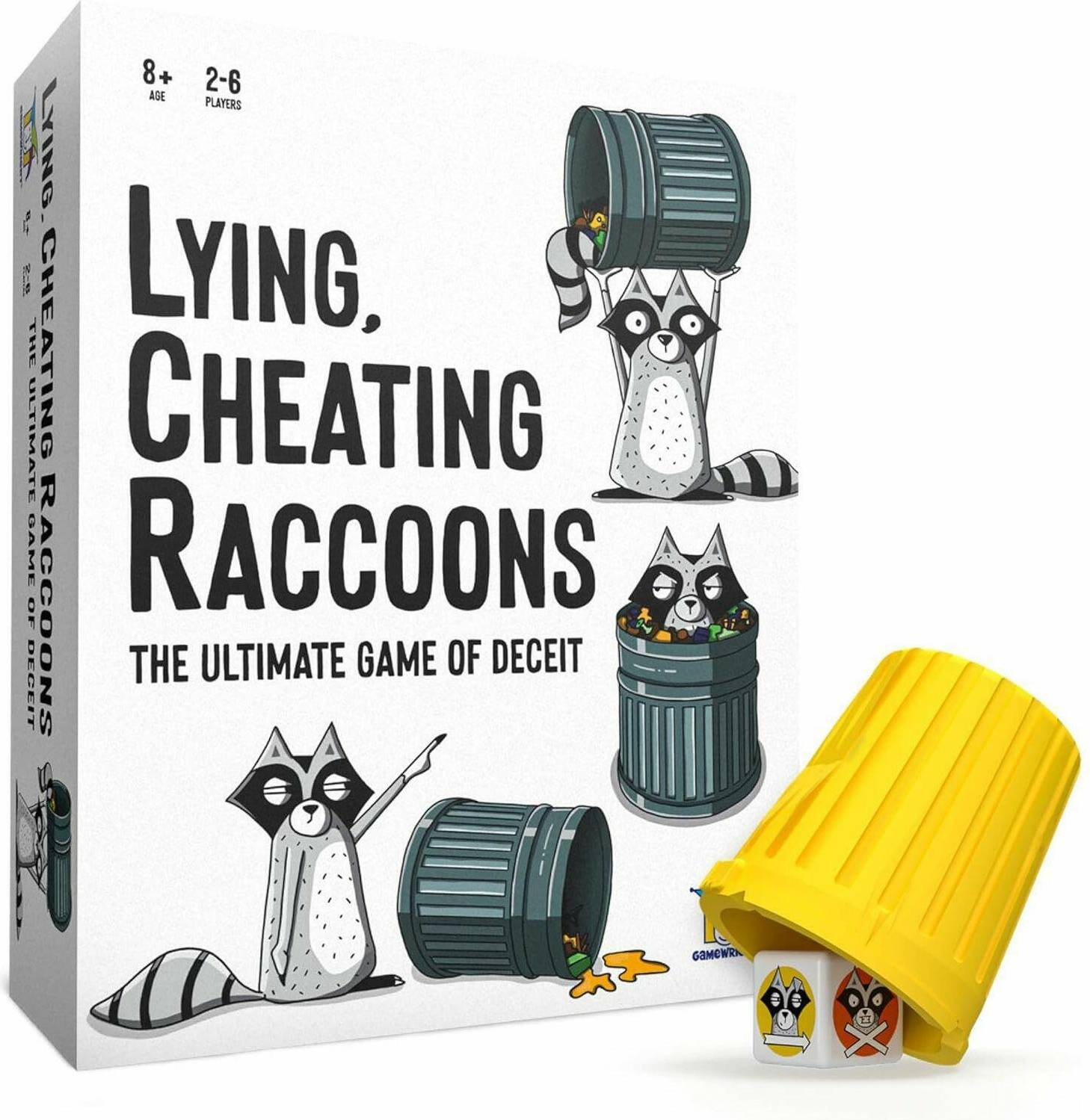 Asmodee Lying Cheating Racoons