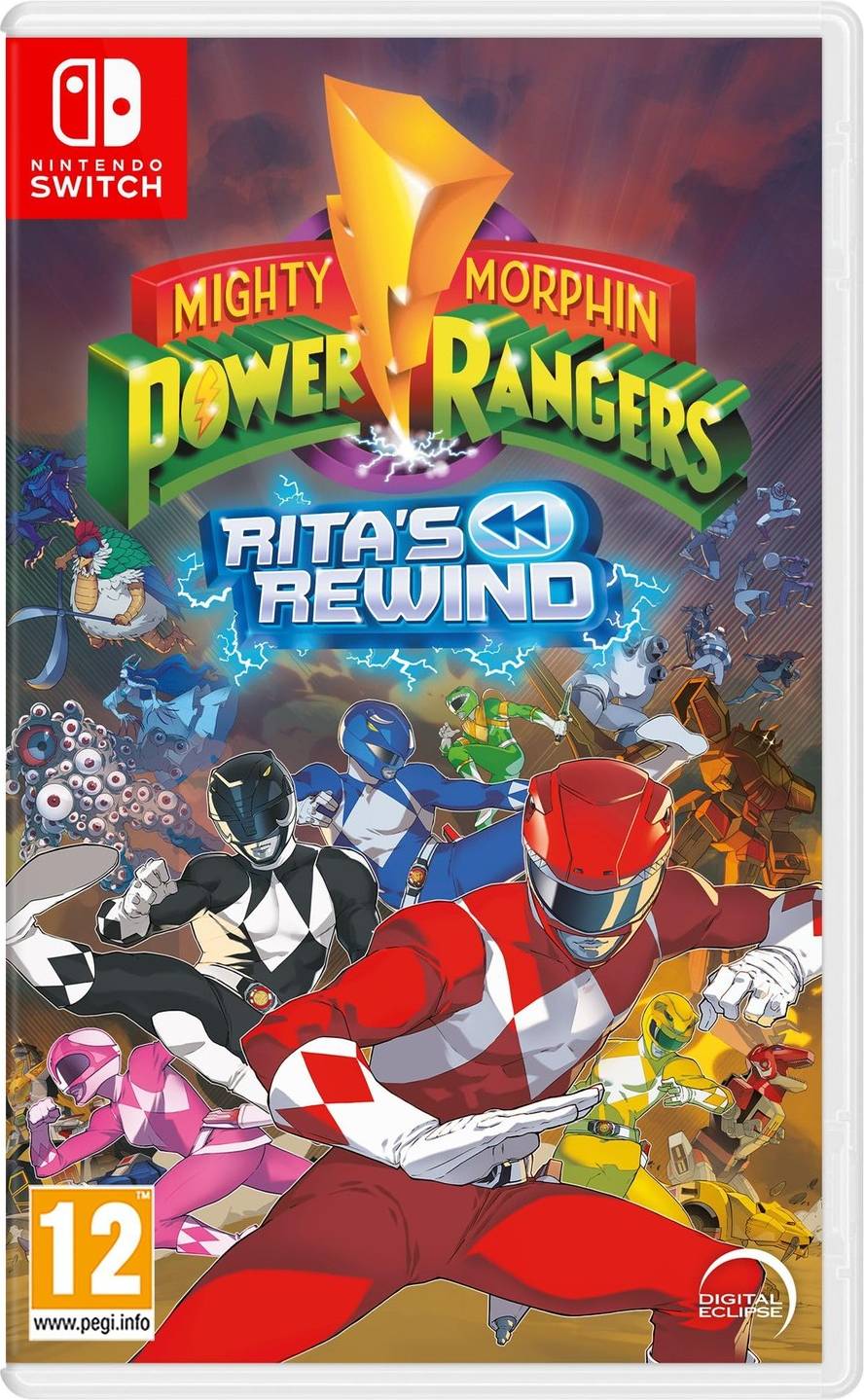 Atari U&I Mighty Morphin Power Rangers Ritas Rewind