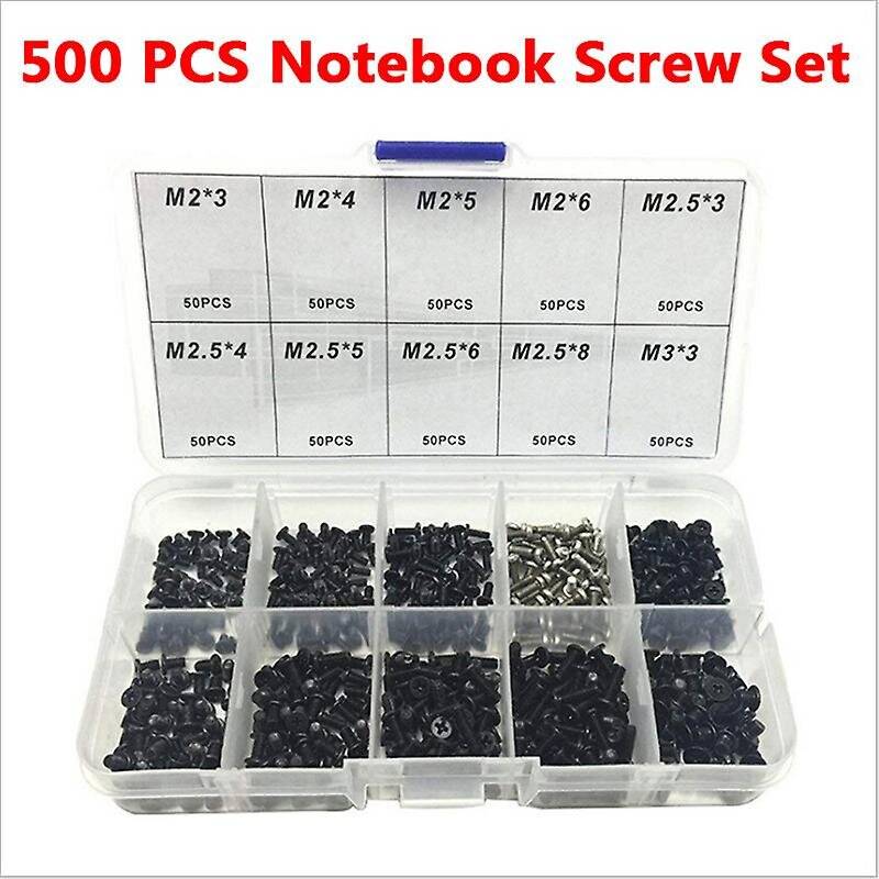 500pcs Laptop Computer Screws Set