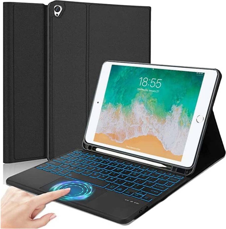 Keyboard Case Compatible iPad Pro 12.9 7-Color Backlit