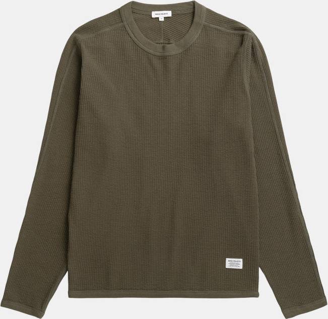 Military Rib L/S Olive Night