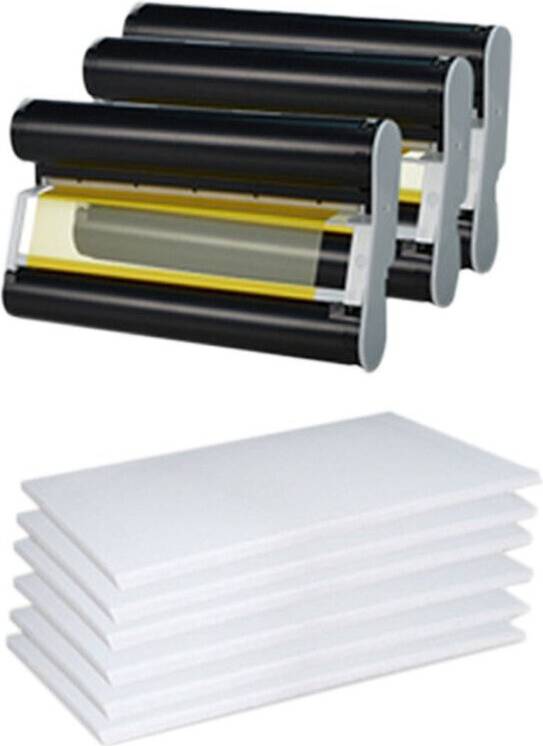 Saudism Compatible Canon Selphy CP1300 Ink Paper Set