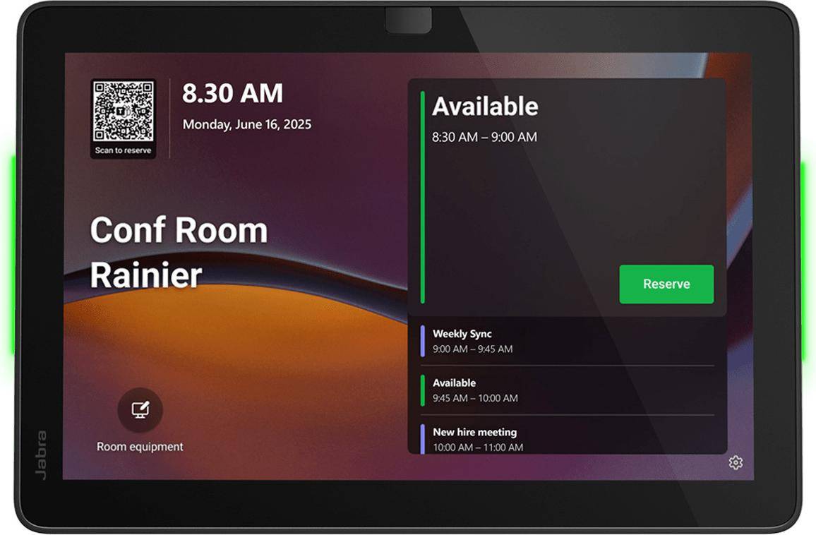Jabra Scheduler Rumsbokningspanel 10.1