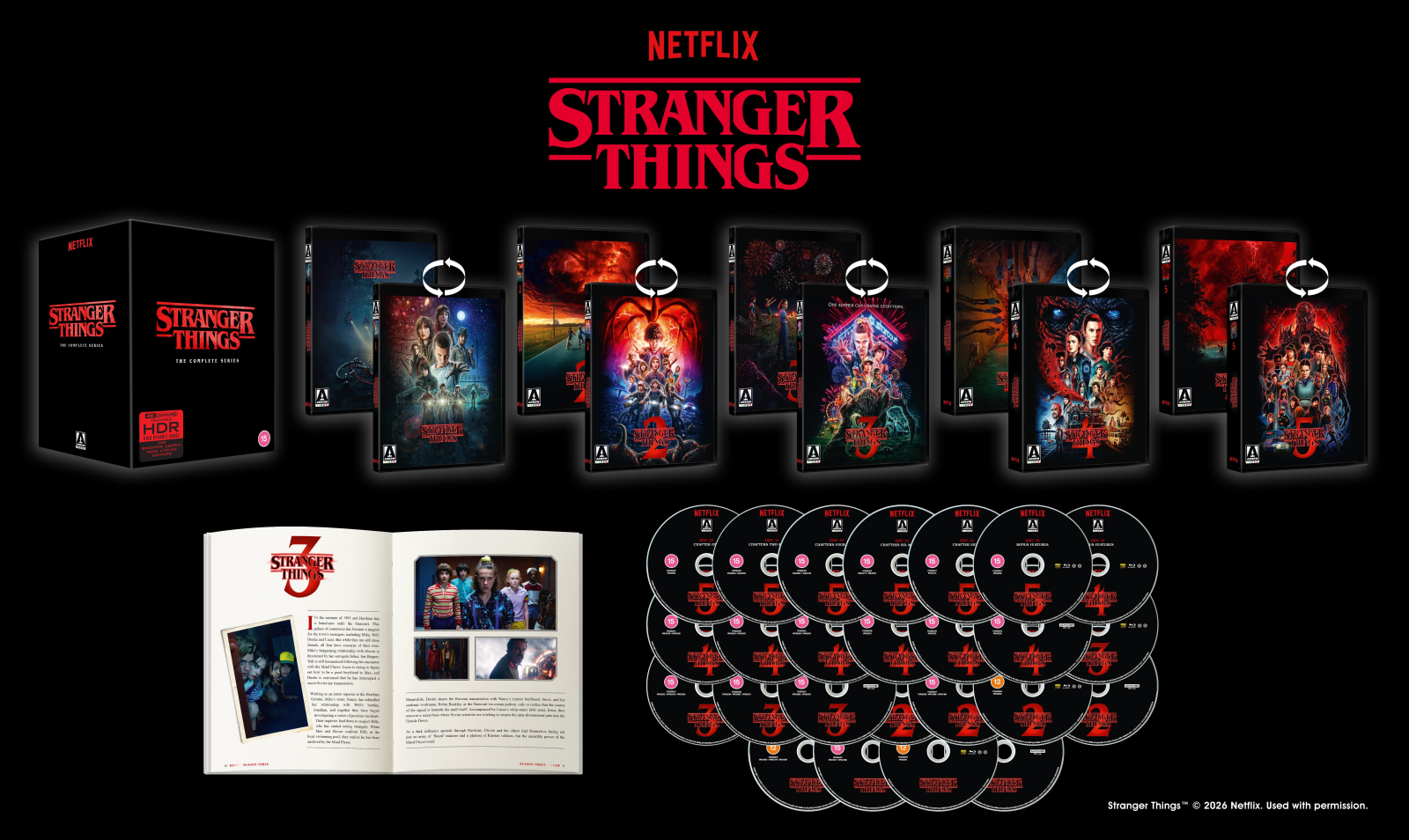 Stranger Things Complete Series 1-5